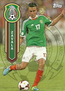 2014 Topps MLS - Mexican National Team #MX-6 Jesus Zavala Front