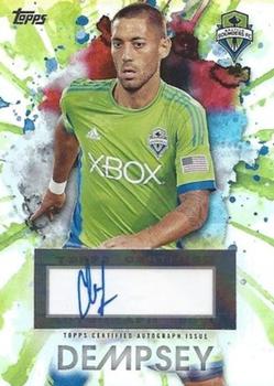 2014 Topps MLS - Maestros Autographs #MA-CD Clint Dempsey Front