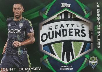 2014 Topps MLS - Relics Golazo Patches #KIT-CD Clint Dempsey Front