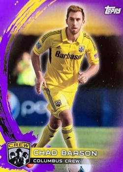 2014 Topps MLS - Purple #172 Chad Barson Front