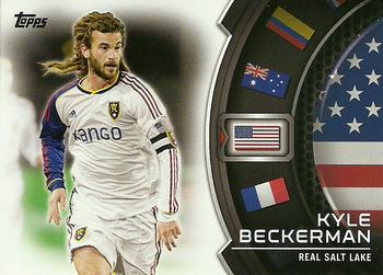2014 Topps MLS - World's Stage #WS-KB Kyle Beckerman Front