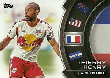 2014 Topps MLS - World's Stage #WS-TH Thierry Henry Front