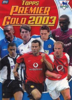 2002-03 Topps Premier Gold 2003 #BC1 Binder Card Front