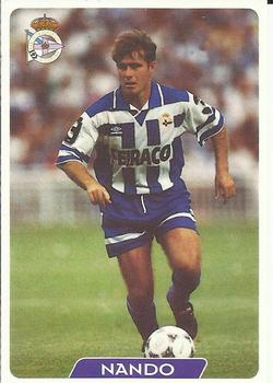 1995-96 Mundicromo Sport Las Fichas de La Liga #26 Nando Front
