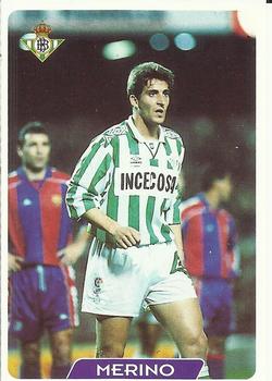 1995-96 Mundicromo Sport Las Fichas de La Liga #49 Merino Front
