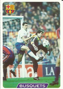 1995-96 Mundicromo Sport Las Fichas de La Liga #57 Busquets Front