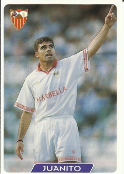 1995-96 Mundicromo Sport Las Fichas de La Liga #80 Juanito Front