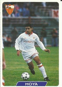 1995-96 Mundicromo Sport Las Fichas de La Liga #88 Moya Front