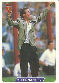 1995-96 Mundicromo Sport Las Fichas de La Liga #110 V. Fernandez Front