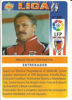 1995-96 Mundicromo Sport Las Fichas de La Liga #128 Stepanovic Back