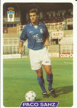 1995-96 Mundicromo Sport Las Fichas de La Liga #161 Paco Sanz Front