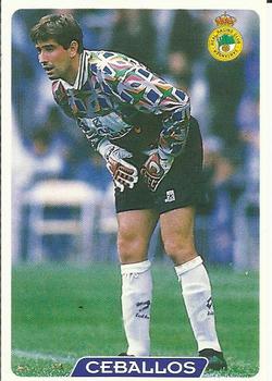 1995-96 Mundicromo Sport Las Fichas de La Liga #201 Ceballos Front