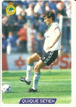 1995-96 Mundicromo Sport Las Fichas de La Liga #208 Quique Setien Front