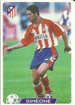 1995-96 Mundicromo Sport Las Fichas de La Liga #247 Simeone Front