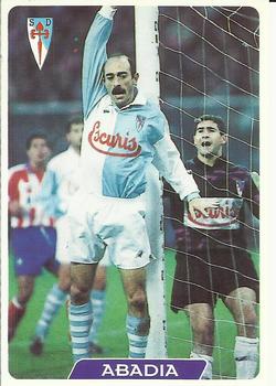 1995-96 Mundicromo Sport Las Fichas de La Liga #281 Abadia Front