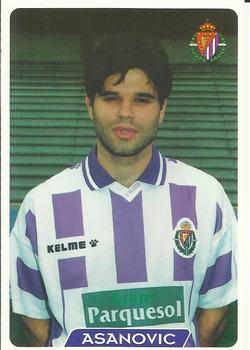 1995-96 Mundicromo Sport Las Fichas de La Liga #329 Asanovic Front