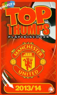 2013-14 Top Trumps Manchester United #NNO Title Card Front
