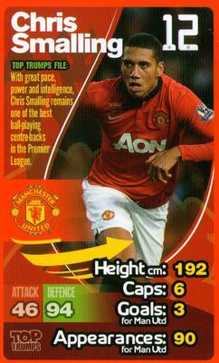 2013-14 Top Trumps Manchester United #NNO Chris Smalling Front