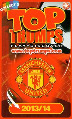 2013-14 Top Trumps Manchester United #NNO Michael Carrick Back