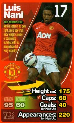 2013-14 Top Trumps Manchester United #NNO Luis Nani Front