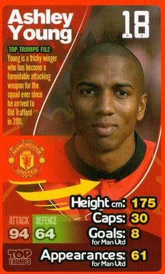 2013-14 Top Trumps Manchester United #NNO Ashley Young Front