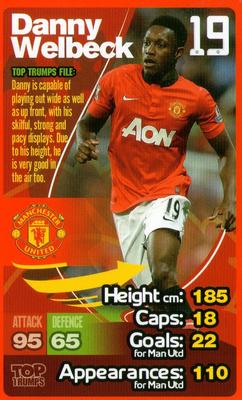 2013-14 Top Trumps Manchester United #NNO Danny Welbeck Front