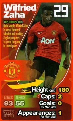 2013-14 Top Trumps Manchester United #NNO Wilfried Zaha Front