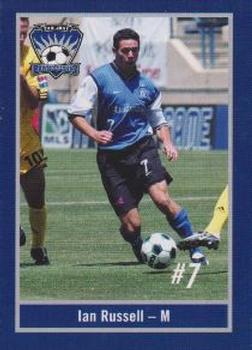 2003 San Jose Earthquakes #NNO Ian Russell Front