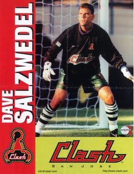 1996 San Jose Clash #2 Dave Salzwedel Front