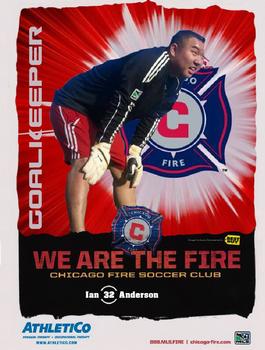 2010 Chicago Fire #17 Ian Anderson Front