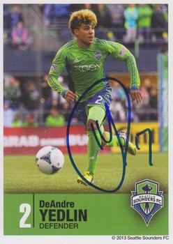 2013 Group Health Seattle Sounders FC #NNO DeAndre Yedlin Front