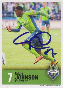 2013 Group Health Seattle Sounders FC #NNO Eddie Johnson Front