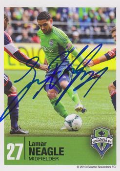 2013 Group Health Seattle Sounders FC #NNO Lamar Neagle Front
