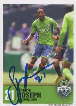2013 Group Health Seattle Sounders FC #NNO Shalrie Joseph Front
