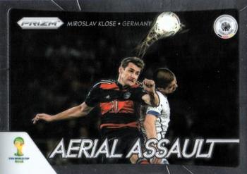 2014 Panini Prizm FIFA World Cup Brazil - Aerial Assault #2 Miroslav Klose Front