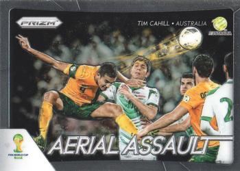 2014 Panini Prizm FIFA World Cup Brazil - Aerial Assault #3 Tim Cahill Front