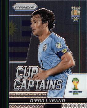 2014 Panini Prizm FIFA World Cup Brazil - Cup Captains #8 Diego Lugano Front