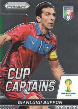 2014 Panini Prizm FIFA World Cup Brazil - Cup Captains #10 Gianluigi Buffon Front
