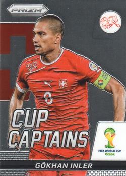 2014 Panini Prizm FIFA World Cup Brazil - Cup Captains #12 Gokhan Inler Front