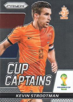2014 Panini Prizm FIFA World Cup Brazil - Cup Captains #17 Kevin Strootman Front
