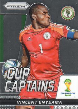 2014 Panini Prizm FIFA World Cup Brazil - Cup Captains #29 Vincent Enyeama Front
