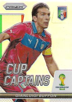2014 Panini Prizm FIFA World Cup Brazil - Cup Captains Prizms #10 Gianluigi Buffon Front