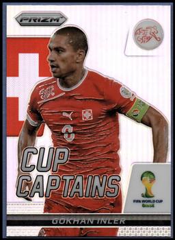2014 Panini Prizm FIFA World Cup Brazil - Cup Captains Prizms #12 Gokhan Inler Front