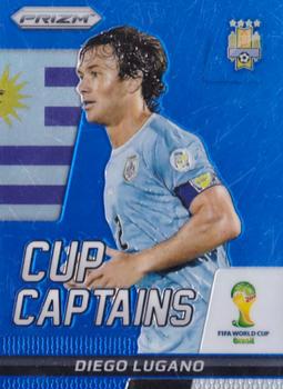 2014 Panini Prizm FIFA World Cup Brazil - Cup Captains Prizms Blue #8 Diego Lugano Front