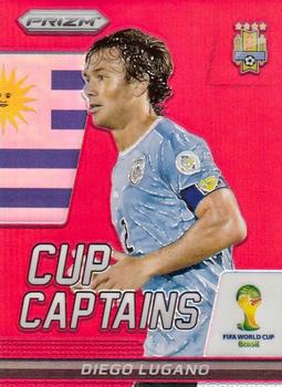 2014 Panini Prizm FIFA World Cup Brazil - Cup Captains Prizms Red #8 Diego Lugano Front