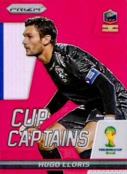 2014 Panini Prizm FIFA World Cup Brazil - Cup Captains Prizms Red #13 Hugo Lloris Front