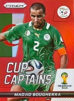 2014 Panini Prizm FIFA World Cup Brazil - Cup Captains Prizms Red #20 Madjid Bougherra Front