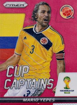 2014 Panini Prizm FIFA World Cup Brazil - Cup Captains Prizms Red #22 Mario Yepes Front