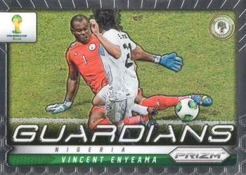 2014 Panini Prizm FIFA World Cup Brazil - Guardians #18 Vincent Enyeama Front