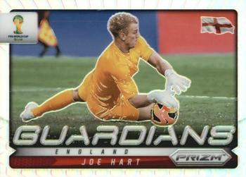 2014 Panini Prizm FIFA World Cup Brazil - Guardians Prizms #10 Joe Hart Front